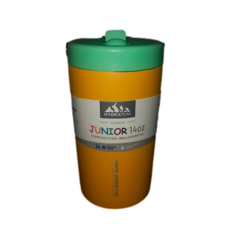 Garrafinha Escolar Hydrapeak HP-CUP14-MANGO-GR/MG 400ML - Mango