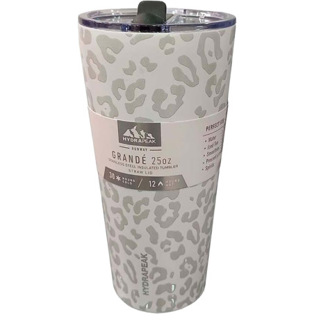Hydrapeak Thermal Tumbler HP-GRANDE-25 739ML - White Leopard