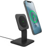 Carregador sem fio Mophie Stand Snap+ 15W e MagSafe QI - Preto 401307719