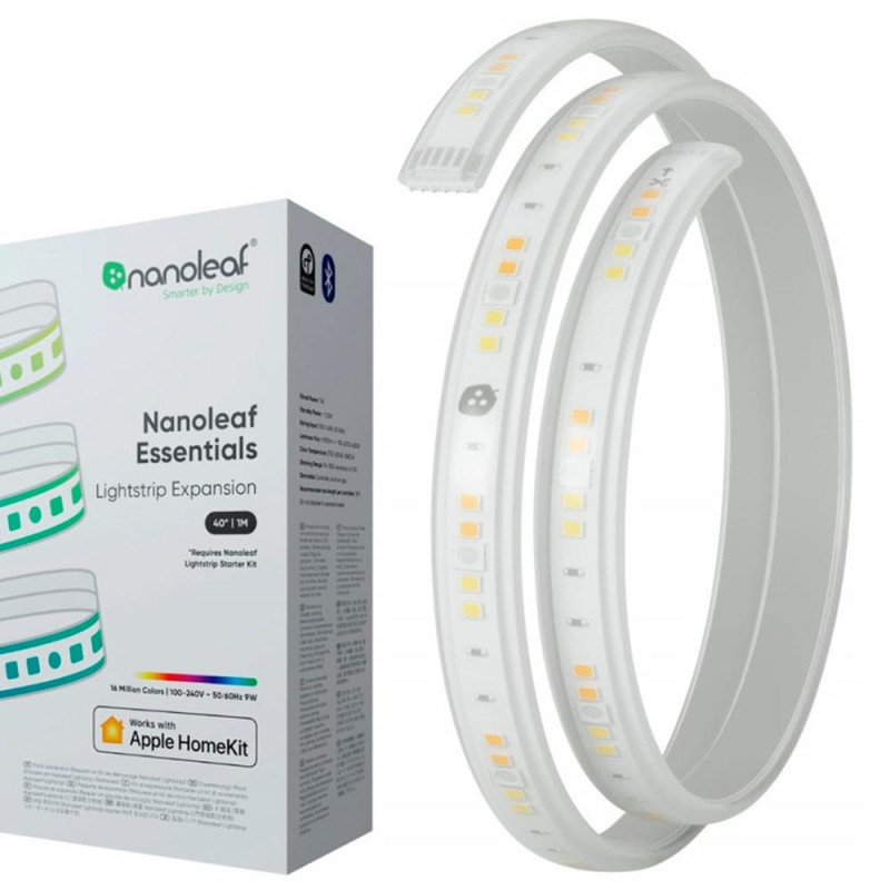 Fita Nanoleaf NL55-0001LS-1M Essentials RGB Expansão 1M 1600 Lumens 30W