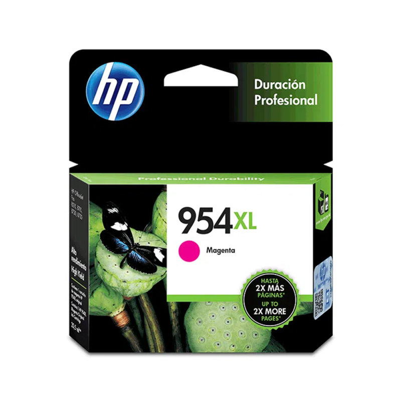 Cartucho HP 954XL Magenta 20ML - L0S65AL, 1.600 páginas
