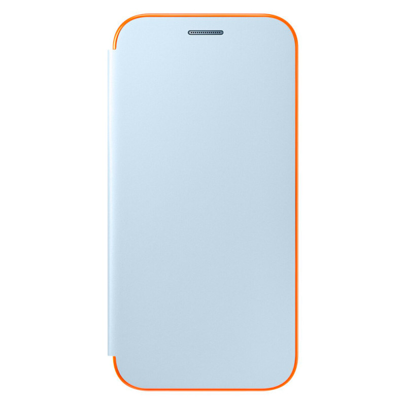 Capa Samsung para Galaxy A5 (2017) Neon Flip Cover - Azul EF-FA520PLEGWW