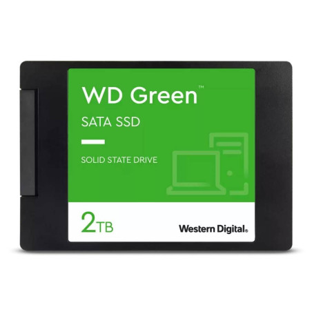 SSD Interno WD SATA 2 TB Green - WDS200T2G0A