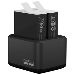 Carregador Duplo de Bateria GoPro + 2 Baterias Enduro...