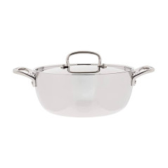 Panela Holandesa Cuisinart FCT3545-24 4.25L Prata Indução