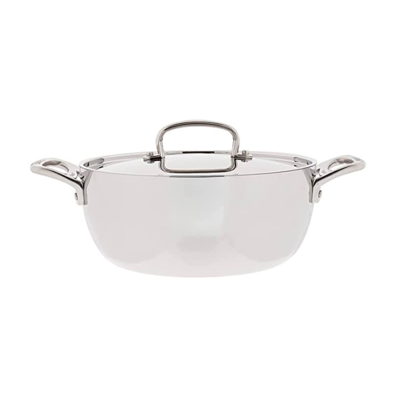 Panela Holandesa Cuisinart FCT3545-24 Antiaderente Indução 4.25L - Prata