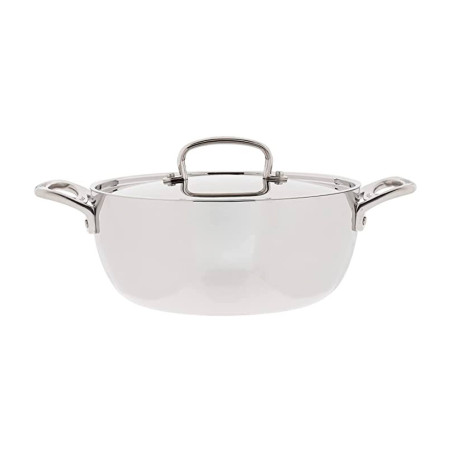Panela Holandesa Cuisinart FCT3545-24 Antiaderente Indução 4.25L - Prata