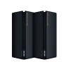 Roteador Wireless Xiaomi Mesh System AX3000 (2-PACK) Dual Band 576 + 2402 Mbps Bivolt - Preto 33592 DVB4287GL RA82