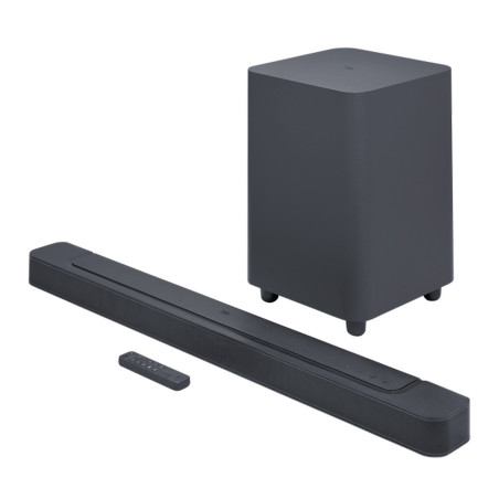 Soundbar JBL Bar 500 5.1 Surround Subwoofer 10" Bluetooth/USB/Wi-Fi/HDMI Bivolt - JBLBAR500PROBLKAM