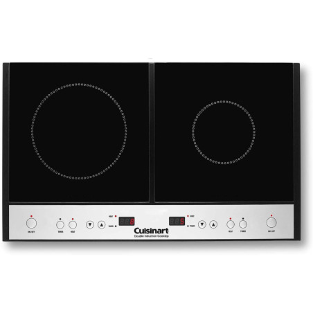 Cooktop de Indução Dupla Cuisinart ICT-60P1 110V - Preto