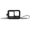 Case De Silicone GoPro Com Cordão Ajustável Para HERO 9/10/11 Black - Preto - ADSST-001