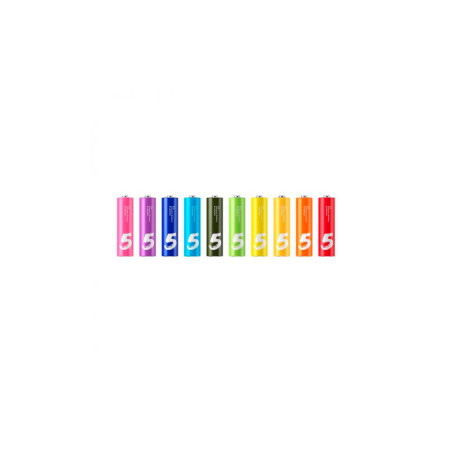 Pilha AA Xiaomi Rainbow  Batteries Caixa Com 10 Peças - 35797-BHR5393GL-LR6