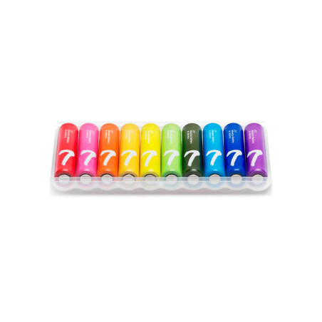 Pilha AAA Xiaomi Rainbow  Batteries Caixa Com 10 Peças - 35798-BHR5394GL-LR03
