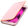 Capa Samsung para Galaxy A7 (2017) Neon Flip Cover - Rosa EF-FA720PPEGW