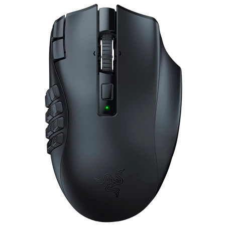 Mouse Gamer Sem Fio Razer Naga V2 HyperSpeed 30.000 DPI - Preto RZ01-03600100-R3U1