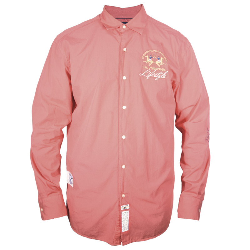 Camisa La Martina Masculino EQ.JMC603 04 - Hibiscus