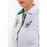 Camisa La Martina Feminina EQ.JWC601 02 - Branco