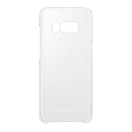 Funda Galaxy S8 Samsung Clear Cover Plata EF-QG950CSEGWW 0,8 mm