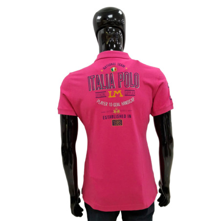 Camiseta La Martina Polo Feminina EQ.JWP603 04 Volcano