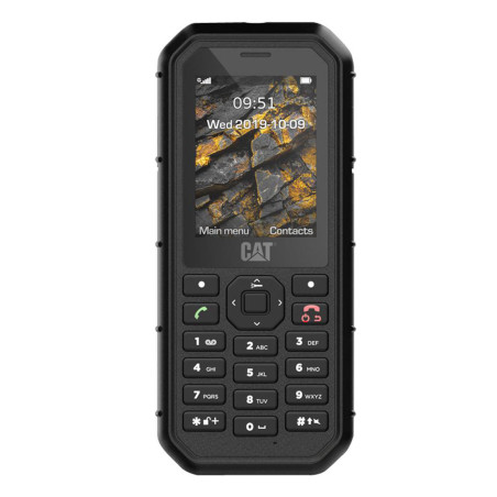 Celular Caterpillar B26 Dual SIM Tela de 2.4" Rádio FM - Black CB26 DAE EUA UN