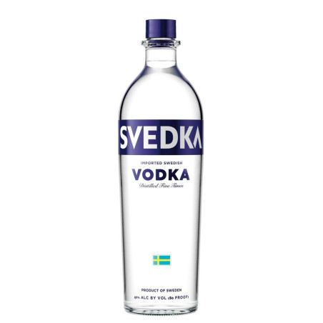 Vodka Svedka Regular 1 L - 617768111109