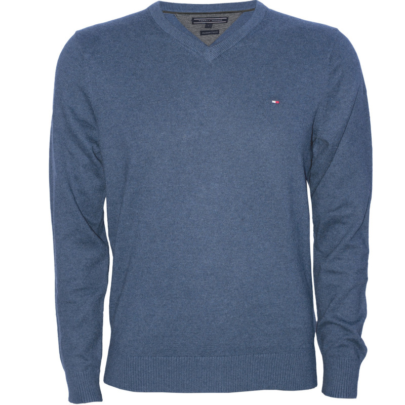 Suéter Tommy Hilfiger Masculino 0857894140-427 M Azul Claro