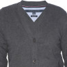 Suéter Tommy Hilfiger Masculino 0857899970-036 M Cinza Escuro