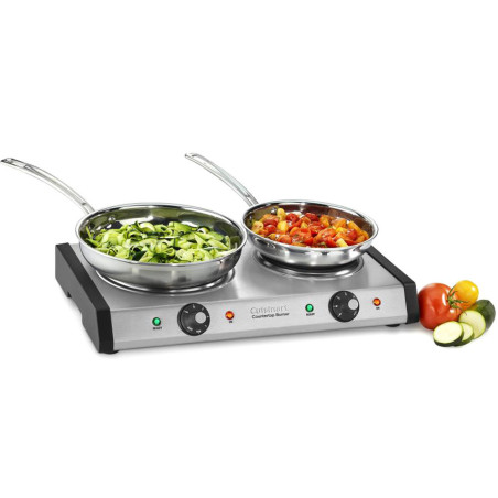 Cooktop Elétrico Cuisinart  CB-60 Duplo de Bancada 1800W 110V