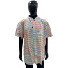 Camisa Tommy Hilfiger Masculino 08578A4045-112 S - Branco Azul