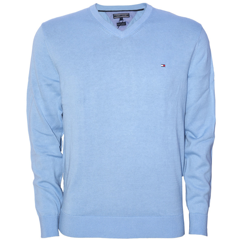 Suéter Tommy Hilfiger Masculino 08578A5475-422 L Azul Anil
