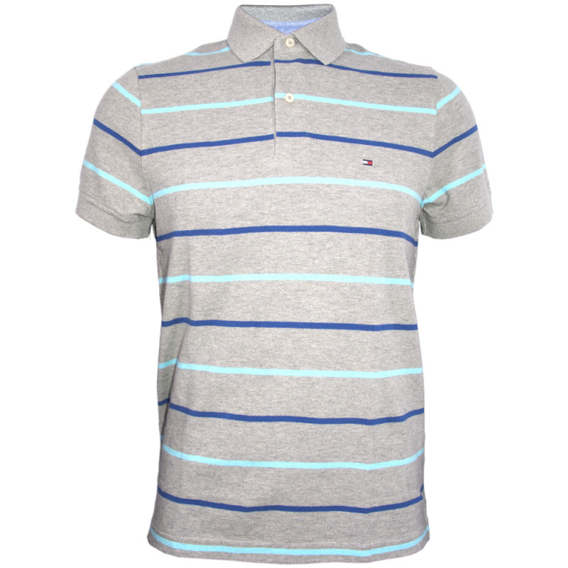 Camiseta Tommy Hilfiger Polo Masculino C8878A7672-004 M Cinza