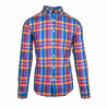 Camisa Tommy Hilfiger Masculino C8878A7761-422 S Azul Xadrez