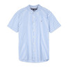 Tommy Hilfiger Men's Shirt C8878A8133 M Blue - 100% Cotton