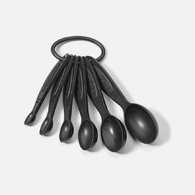 Cuisinart 6-Piece Measuring Spoons CTG-00-MP Black