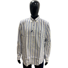 Camisa Tommy Hilfiger Masculino MW0MW00638-902 L - Branco...