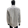 Camisa Tommy Hilfiger Masculino MW0MW00638-902 L - Branco Azul