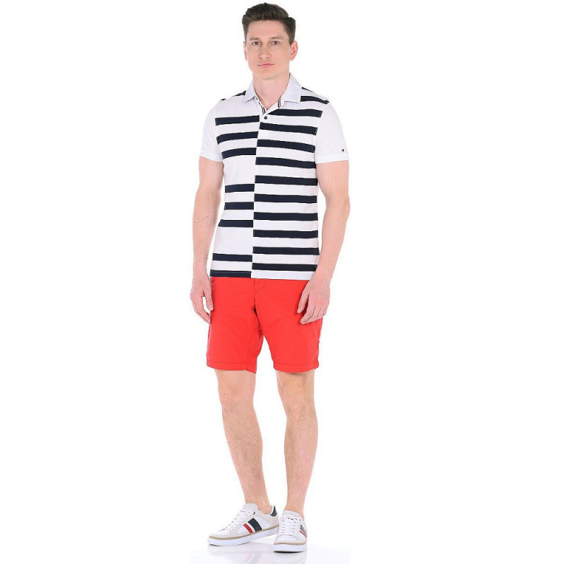 Tommy Hilfiger Men's Polo Shirt M MW0MW01261-902 Cotton