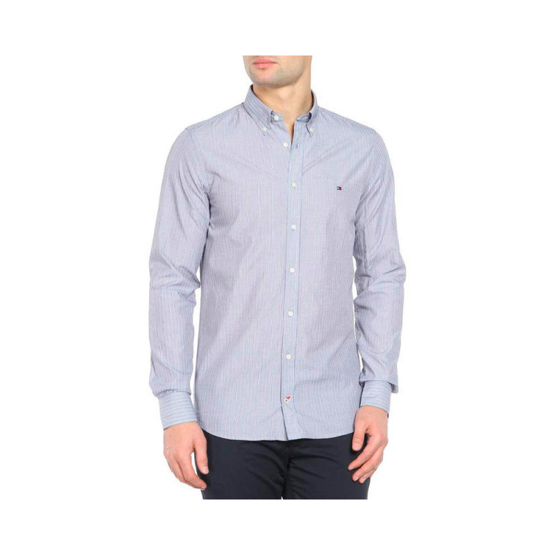 Camisa Tommy Hilfiger Hombre MW0MW01514-902 M - Multicolor