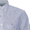 Camisa Tommy Hilfiger Masculino M/C MW0MW01554-902 XL Cinza