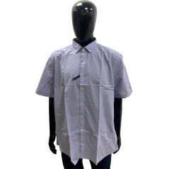Camisa Tommy Hilfiger Masculino MW0MW01556-474 L - Cinza...