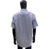 Camisa Tommy Hilfiger Masculino MW0MW01556-474 M - Cinza Azul