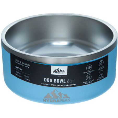 Comedouro Para Cachorro Hydrapeak HP-BOWL-8-SKY 2L - Céu