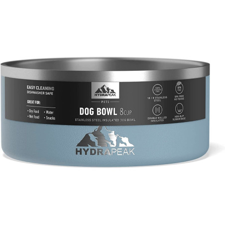 Comedouro Para Cachorro Hydrapeak HP-BOWL-8-STORM 2L - Tormenta