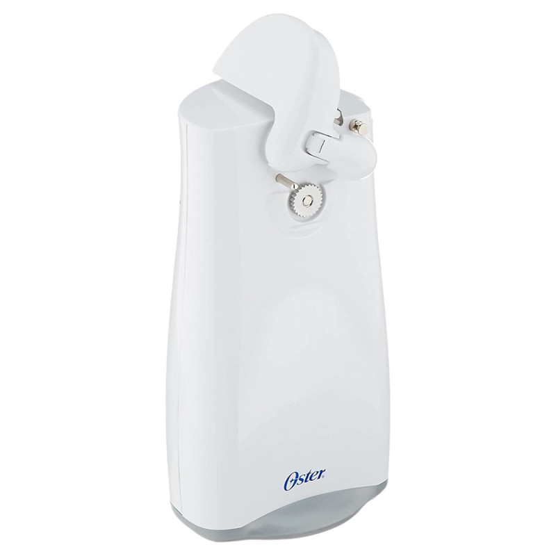 Abridor de Latas Eléctrico Oster 3125 110V Blanco - Compacto
