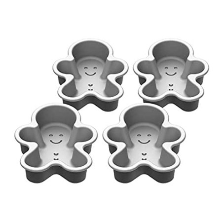 Jogo de Moldes Mini Bonecos Cuisinart CMBM-4GBM  4 Peças