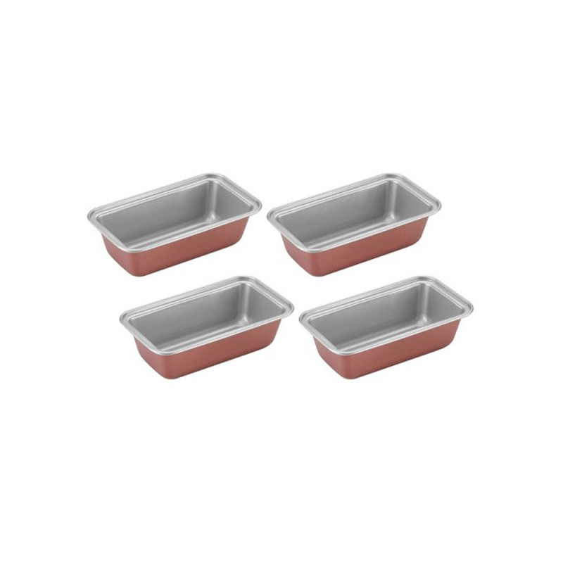 Jogo De Mini Moldes Cuisinart CMBM-4LPBZ Para Pan  4 Peças