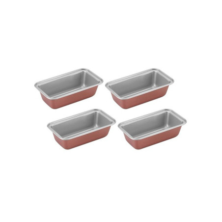 Jogo De Mini Moldes Cuisinart CMBM-4LPBZ Para Pan  4 Peças