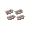 Jogo De Mini Moldes Cuisinart CMBM-4LPBZ Para Pan  4 Peças