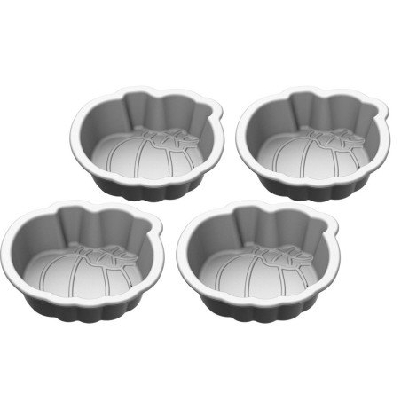 Jogo De Mini Moldes Cuisinart CMBM-4PMK Abobora  4 Peças