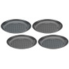 Kit Mini Formas de Pizza Cuisinart Antiaderente 4 Peças 18cm - CMBM-4PP